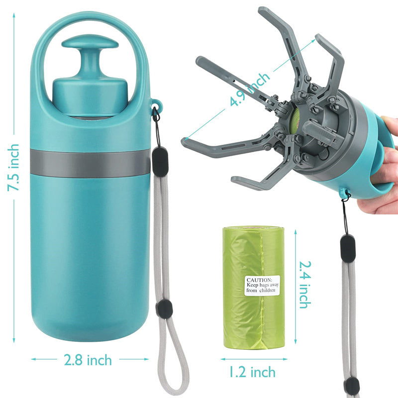 Lightweight Pooper Scooper With Built-in Poop Bag